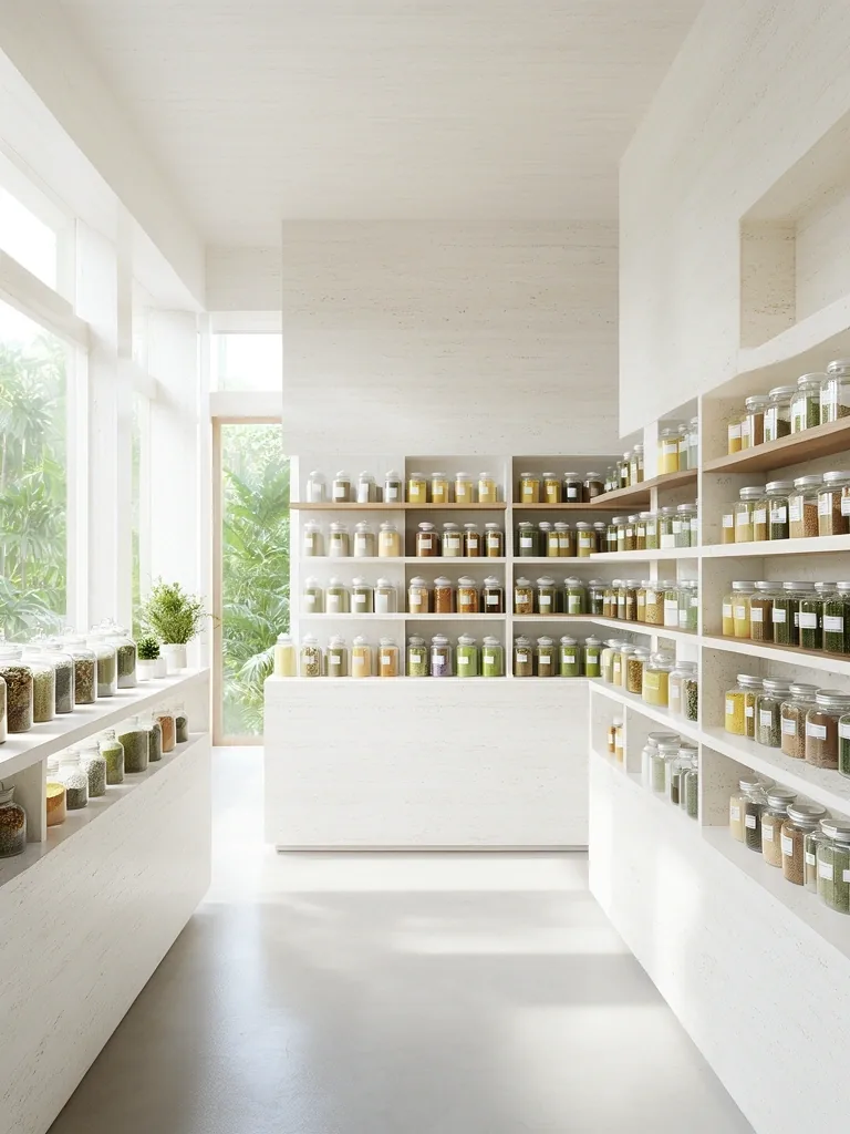 Interior of a modern wellness space